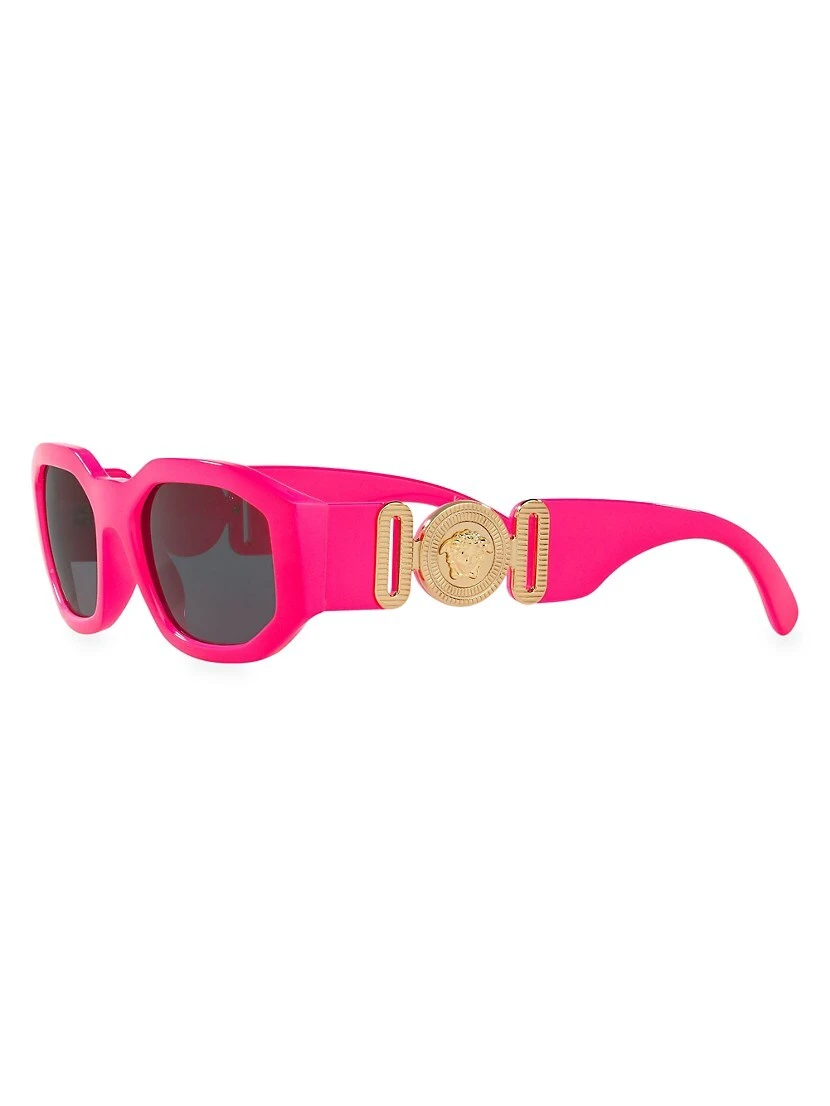 Versace 0VE4361 53MM Hexagon Sunglasses 4 Versace 0VE4361 53MM Hexagon Sunglasses - Image 2