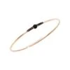 Pomellato M'ama Non M'ama 18K Rose Gold, Onyx & Black Diamond Bangle Bracelet -Fashion Jewelry & Accessories 0400010571089 ROSEGOLD