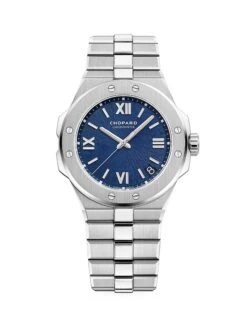 Chopard Alpine Eagle Stainless Steel & Blue-Dial Bracelet Watch
