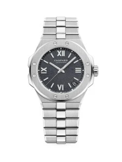 Chopard Alpine Eagle Stainless Steel & Grey-Dial Bracelet Watch