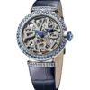 Bvlgari LVCEA 18K White Gold, Sapphire, Diamond & Alligator Strap Skeleton Watch 2 Bvlgari LVCEA 18K White Gold, Sapphire, Diamond & Alligator Strap Skeleton Watch -Fashion Jewelry & Accessories 0400011019605