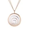 Chopard Happy Spirit Two-Tone 18K Rose Gold & Diamond Pendant Necklace -Fashion Jewelry & Accessories 0400011139331 ROSEGOLD