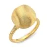 18K Yellow Gold & Diamond Cocktail Ring -Fashion Jewelry & Accessories 0400011436288 GOLD