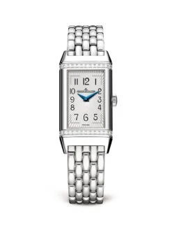 Reverso One Monoface Stainless Steel & 0.29 TCW Diamond Bracelet Watch