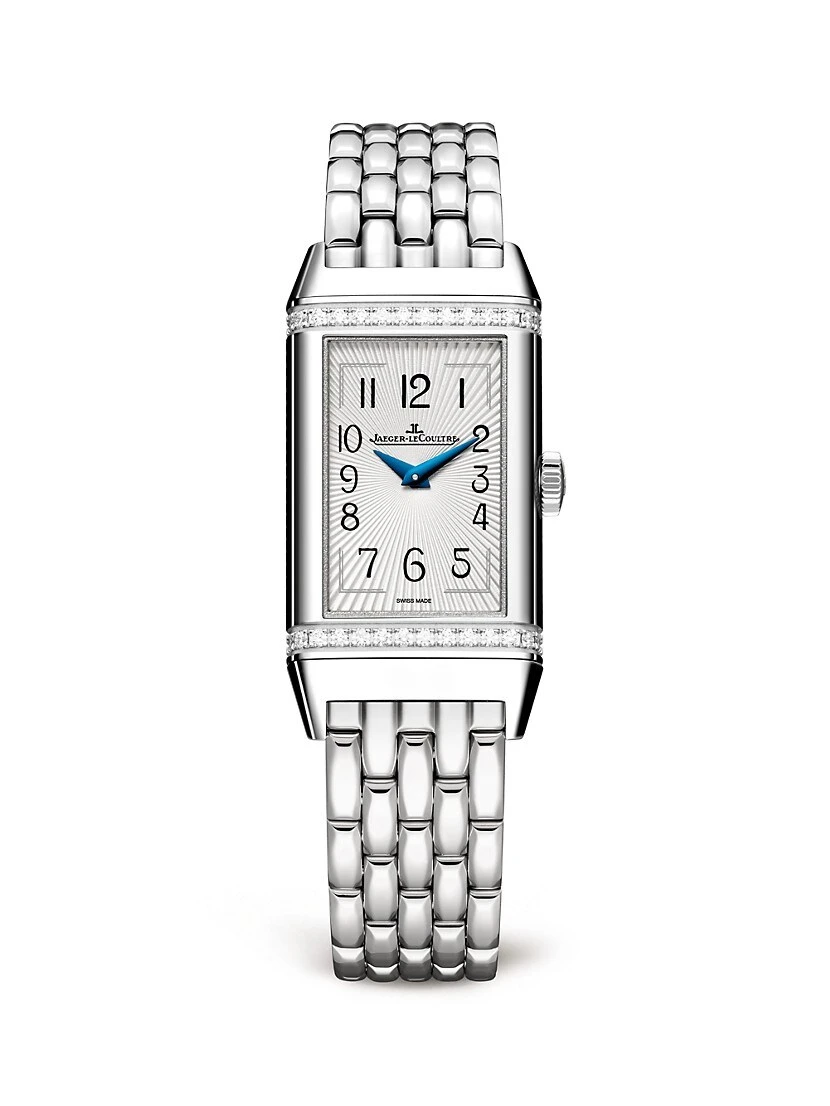 Reverso One Monoface Stainless Steel & 0.29 TCW Diamond Bracelet Watch 3 Reverso One Monoface Stainless Steel & 0.29 TCW Diamond Bracelet Watch