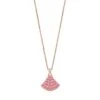 Bvlgari Divas' Dream 18K Pink Gold, Pink Sapphire, & Diamond Pendant Necklace -Fashion Jewelry & Accessories 0400011902347 NOCOLOR