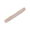 Moonlight 18K Rose Gold & Diamond Pavé Slim Ring -Fashion Jewelry & Accessories 0400012041266 ROSEGOLD