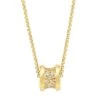Bvlgari B.zero1 18K Yellow Gold & Diamond Pendant Necklace -Fashion Jewelry & Accessories 0400012584130