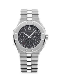 Chopard Alpine Eagle Chronograph Stainless Steel & Grey-Dial Bracelet Watch