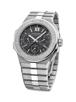 Chopard Alpine Eagle Chronograph Stainless Steel & Grey-Dial Bracelet Watch 7 Chopard Alpine Eagle Chronograph Stainless Steel & Grey-Dial Bracelet Watch -Fashion Jewelry & Accessories 0400012599630 A2