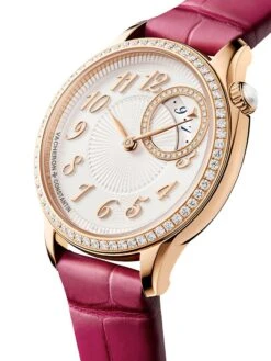 Egérie 18K 5N Rose Gold, Diamond & Alligator Strap Watch -Fashion Jewelry & Accessories 0400012617066 A2