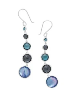 Lollipop® Lollitini Sterling Silver & Mixed-Stone 5-Drop Earrings