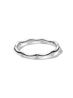 Stardust Sterling Silver & 9-Diamond Station Ring -Fashion Jewelry & Accessories 0400013027259 A1