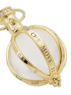 Celestial 18K Yellow Gold, Diamond & Crystal Astrid Crystal Amulet -Fashion Jewelry & Accessories 0400013042009 YELLOWGOLD A2