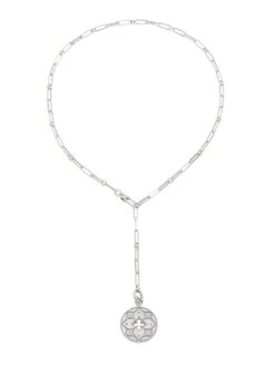 Venetian Princess 18K White Gold & Diamond Medallion Necklace
