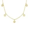 Diamond By The Inch 18K Yellow Gold & Diamond Dangle Necklace
