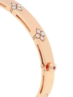Love In Verona 18K Rose Gold & Diamond Bangle Bracelet -Fashion Jewelry & Accessories 0400013096794 A2