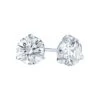 Stud Platinum & Diamond Solitaire Round Stud Earrings/1.0 TCW