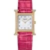 Hermès Heure H 18K Rose Gold, 0.45 TCW Diamond & Alligator Strap Watch/26MM -Fashion Jewelry & Accessories 0400013287291