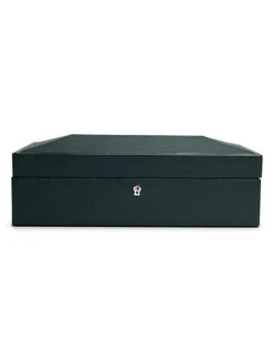 Wolf British Racing Green 10-Piece Watch Box