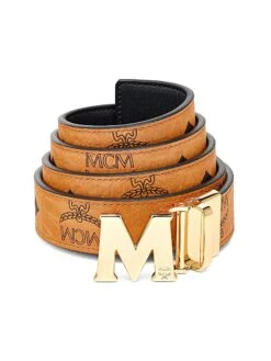 MCM Logo Belt -Fashion Jewelry & Accessories 0400013431893 A1