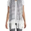 Rag & Bone Kara Playa Striped Linen-Blend Scarf 2 Rag & Bone Kara Playa Striped Linen-Blend Scarf -Fashion Jewelry & Accessories 0400013620833