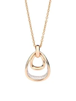 Pomellato Fantina 18K Rose Gold & Diamond Pendant