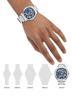 Polo Stainless Steel Skeleton Watch -Fashion Jewelry & Accessories 0400013808295 A5