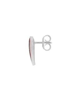 Gucci GG Hearts Sterling Silver & Red Enamel Stud Earrings -Fashion Jewelry & Accessories 0400013843352 RED A2