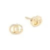 Gucci GG Running 18K Yellow Gold Stud Earrings 2 Gucci GG Running 18K Yellow Gold Stud Earrings -Fashion Jewelry & Accessories 0400013843355 YELLOWGOLD