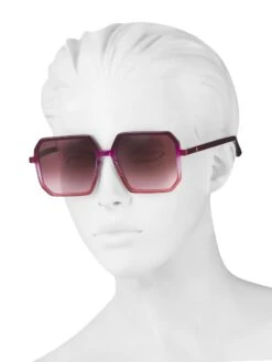 Pandora 55MM Square Sunglasses 9 Pandora 55MM Square Sunglasses -Fashion Jewelry & Accessories 0400013858690 A3