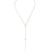 18K Yellow Gold, Pear & Marquis Diamond Long Lariat Necklace -Fashion Jewelry & Accessories 0400013868146 YELLOWGOLD