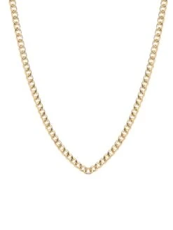 Heavy Metal 14K Yellow Gold Small Curb-Link Necklace