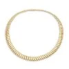 18K Yellow Gold Choker Necklace -Fashion Jewelry & Accessories 0400014008793 YELLOWGOLD