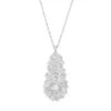 Boucheron Serpent De Paon 18K White Gold & Diamond Peacock Feather Pendant Necklace 2 Boucheron Serpent De Paon 18K White Gold & Diamond Peacock Feather Pendant Necklace -Fashion Jewelry & Accessories 0400014051489 WHITEGOLD