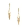 Jack De Boucheron 18K Yellow Gold Drop Earrings