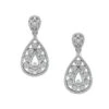 Chopard Happy Diamonds 18K White Gold & Diamond Drop Earrings