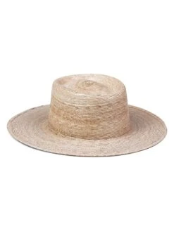 Palma Woven Boater Hat -Fashion Jewelry & Accessories 0400014117346 A1