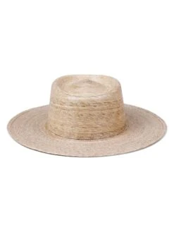 Palma Woven Boater Hat -Fashion Jewelry & Accessories 0400014117346 A2