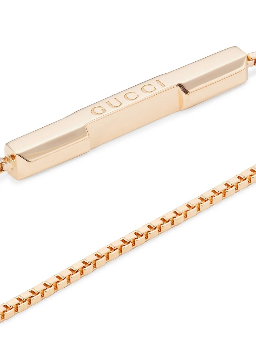 Gucci Link To Love 18K Rose Gold Necklace 6 Gucci Link To Love 18K Rose Gold Necklace - Image 4