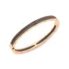 Bvlgari B.zero1 18K Rose Gold & Ceramic Bangle