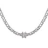 Bvlgari B.zero1 18K White Gold & Diamond Necklace -Fashion Jewelry & Accessories 0400014152201 WHITEGOLD