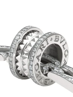 Bvlgari B.zero1 18K White Gold & Diamond Necklace 11 Bvlgari B.zero1 18K White Gold & Diamond Necklace -Fashion Jewelry & Accessories 0400014152201 WHITEGOLD A3