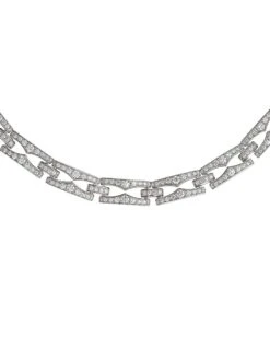 Bvlgari B.zero1 18K White Gold & Diamond Necklace 12 Bvlgari B.zero1 18K White Gold & Diamond Necklace -Fashion Jewelry & Accessories 0400014152201 WHITEGOLD A4