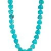 Nevada 14K Yellow Gold & Turquoise Heart Bead Necklace -Fashion Jewelry & Accessories 0400014163963 TURQUOISE