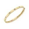 Love In Verona 18K Gold & Diamond Bangle Bracelet -Fashion Jewelry & Accessories 0400014198424 YELLOWGOLD