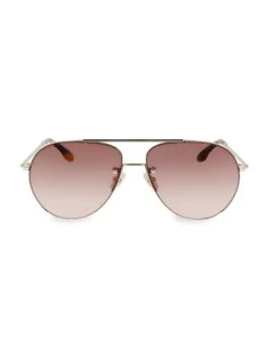 Victoria Beckham V Star 61MM Aviator Sunglasses