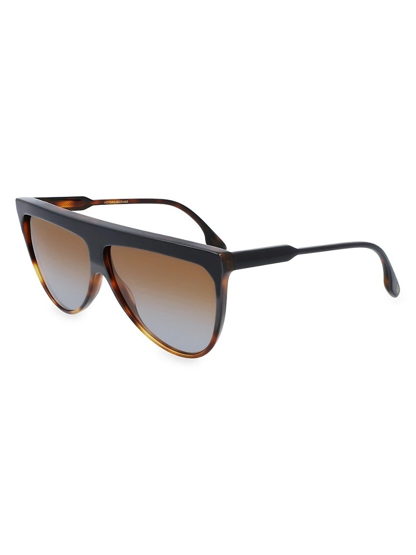 Victoria Beckham Guilloche 65MM Mask Sunglasses 4 Victoria Beckham Guilloche 65MM Mask Sunglasses - Image 2