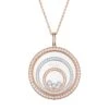 Chopard Happy Spirit 18K Gold & Diamond Pendant Necklace -Fashion Jewelry & Accessories 0400014300320 MULTI