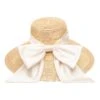 Eugenia Kim Mirabel Satin Bow Sunhat -Fashion Jewelry & Accessories 0400014350760 NATURAL
